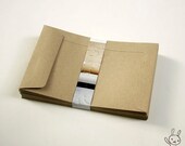 Brown Kraft Paper Envelopes, size 4.5X7inches, for postcard, greeting card, crafts, letterpress, set of 25