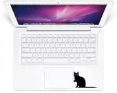 Cat - Decal Sticker Decals Stickers For Macbook Air Pro Trackpad Keyboard