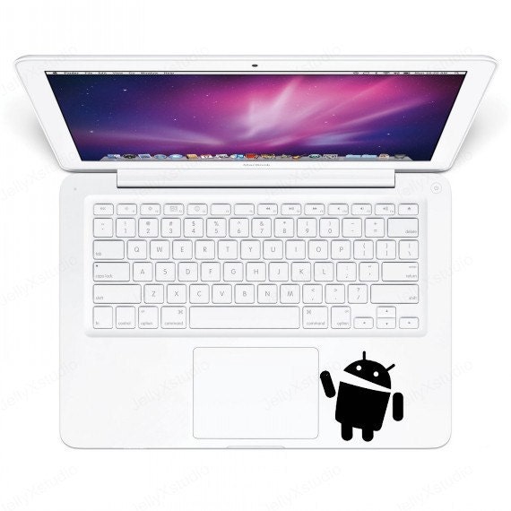 Stickers Decals Decal Sticker For Macbook Air Pro Trackpad Keyboard Robot