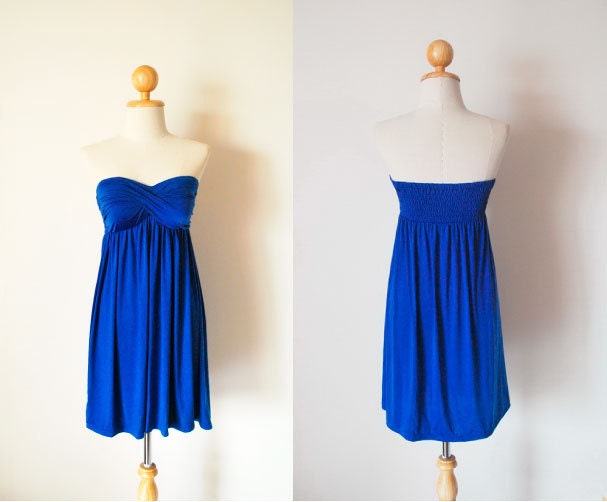 Gorgeous Mini Blue Dress