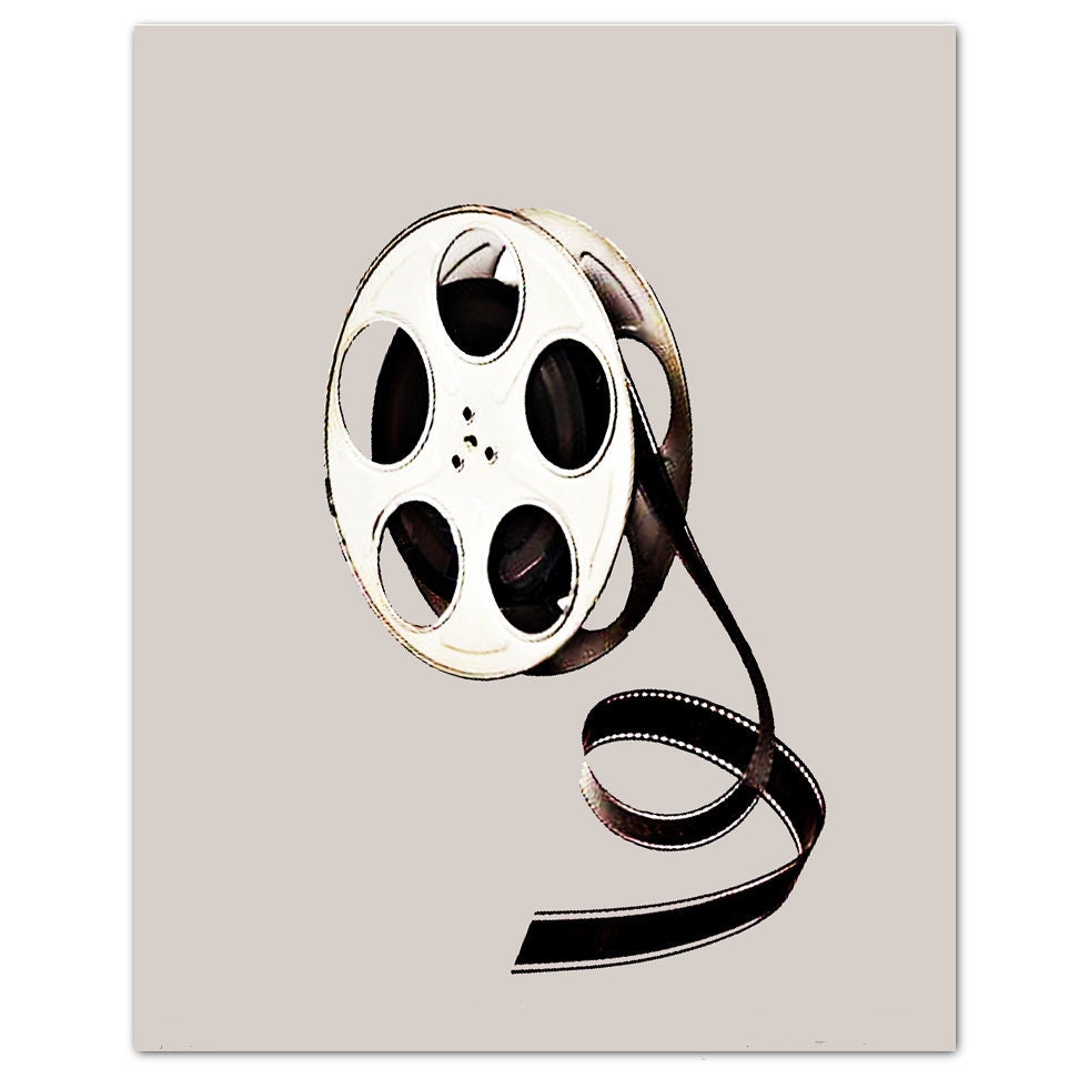 FILM Reel - ART Print 8" x 10"
