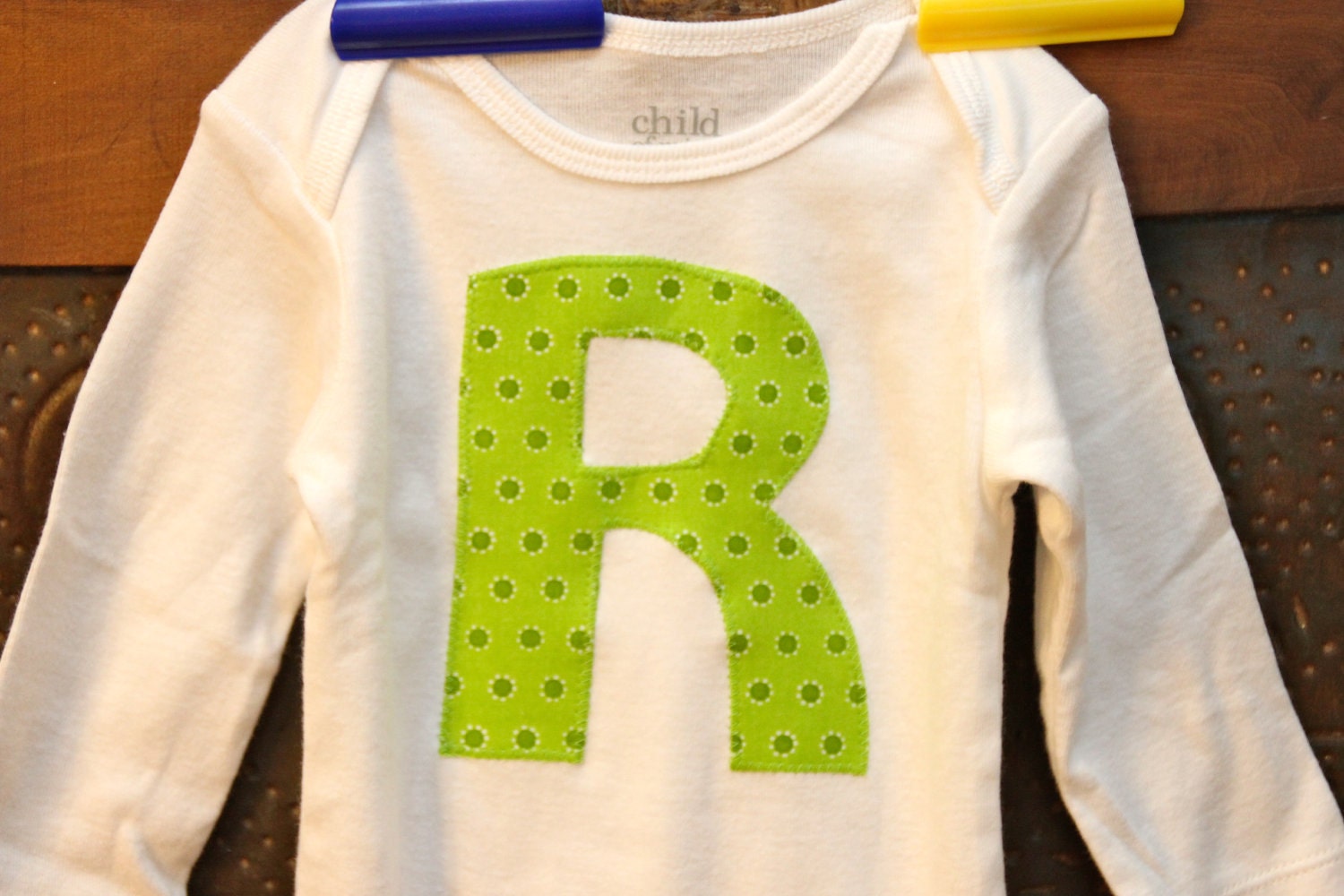 Boy Initial Shirt--Made to Order