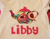 I'm a Little Teapot Birthday Shirt