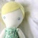 Eco-friendly plush rag doll: Annette