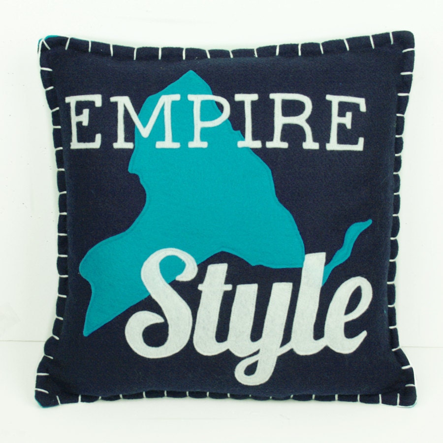 Empire Style New York Eco Felt Pillow