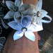 Origami corsage kusudama flower made to order