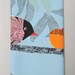 SALE: Yoga Mat Bag - Blue, Birds with Adjustable Strap, Hidden Pocket - Yoga Bag