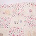 Vintage Child Quilt Animals Baby Blanket Handmade Embroidered Crib