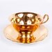 RESERVED for Yrna EB Foley Gold Tea Cup and Saucer Bone China Made in England Simply Tclub