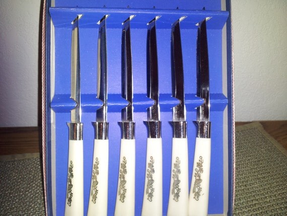 Vintage Solingen Steak Knives by myabbiesattic on Etsy