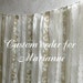 Custom order for Marianne