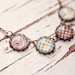 Rustic bib necklace - Simple jewelry - Free Worldwide Shipping - Gift for her under 35 USD