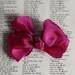 Sweet Sally Hair Bow - Fuchsia Pink Silk Bow clip hair piece for your Blythe Princess