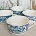 Vintage Currier and Ives cups by Royal China (set of 4)