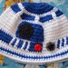 R2-D2 Crochet Hat Pattern (Teen & Adult sizes)