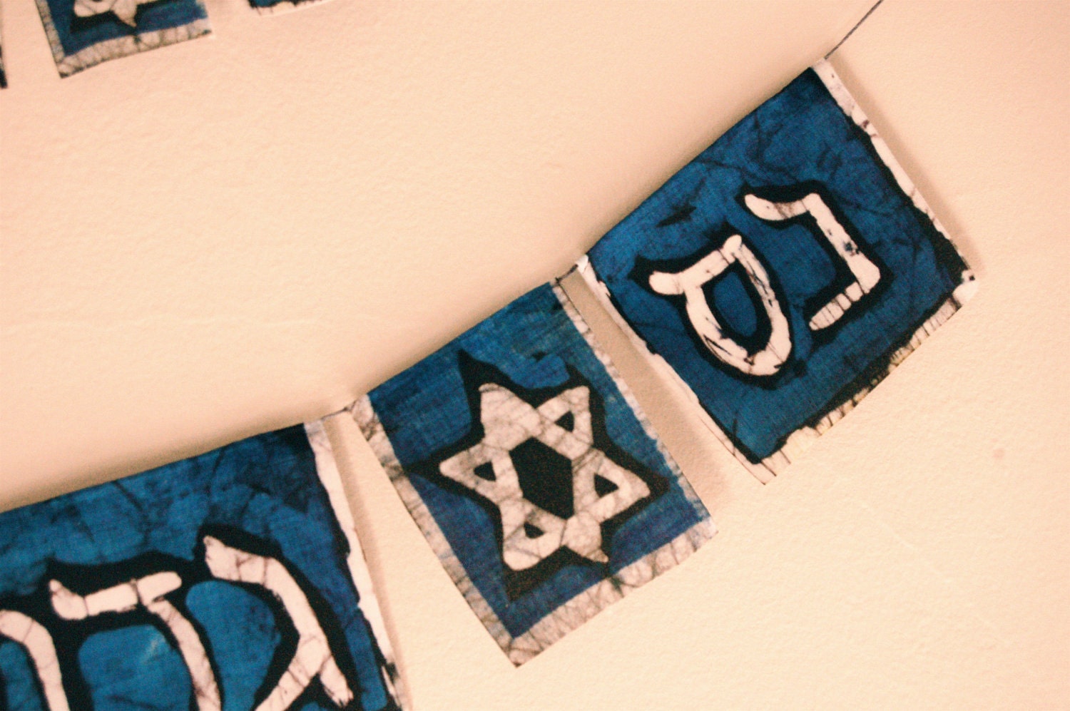 Hannukah/Channukah Decoration Banner-- Small