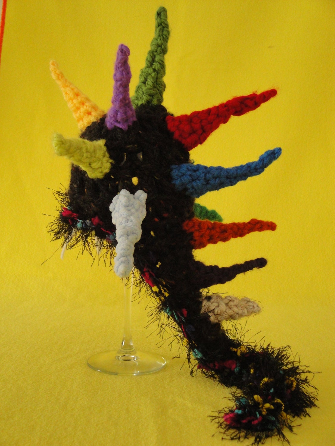 Mohawk  Dragon baby hat, perfect newborn photo prop and Halloween costume
