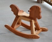 Redwood Rocking Horse Handcrafted and Heirloom Quality