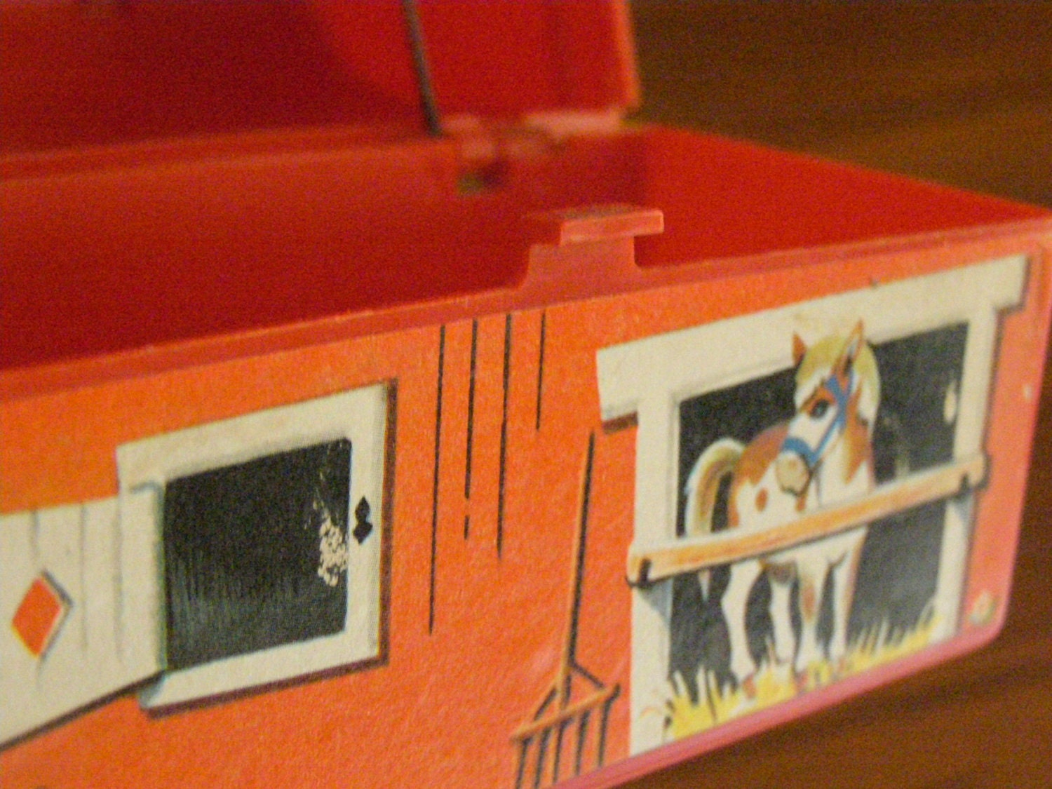 Vintage Fisher Price Toys Mini Lunch Box 1962