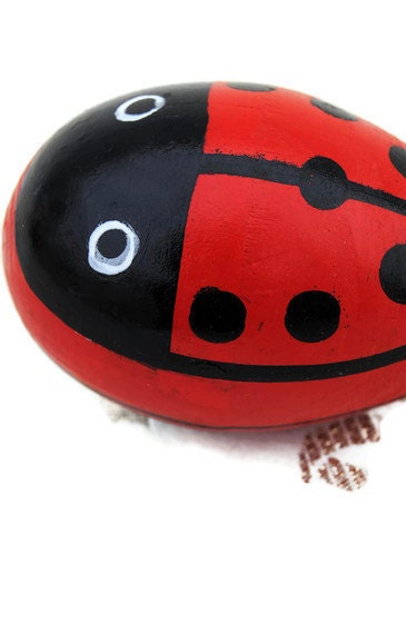 Ladybug maracas