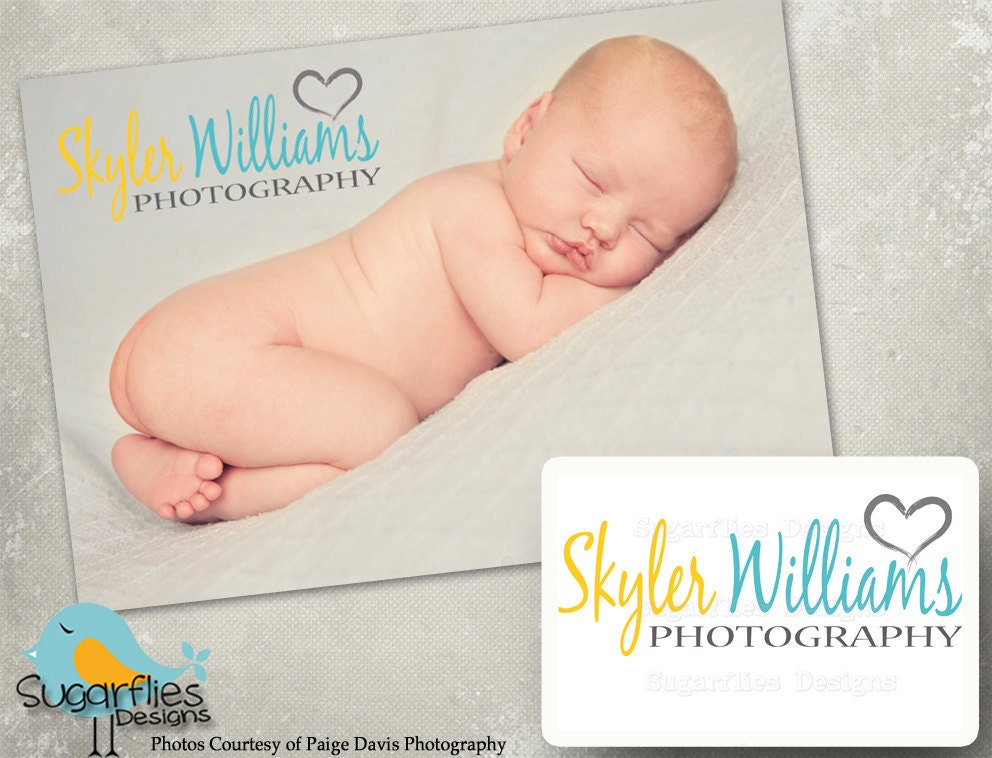 Photography Logos and Business Logos. Design--Classy Heart