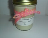 Vanilla Berry Soy Candle