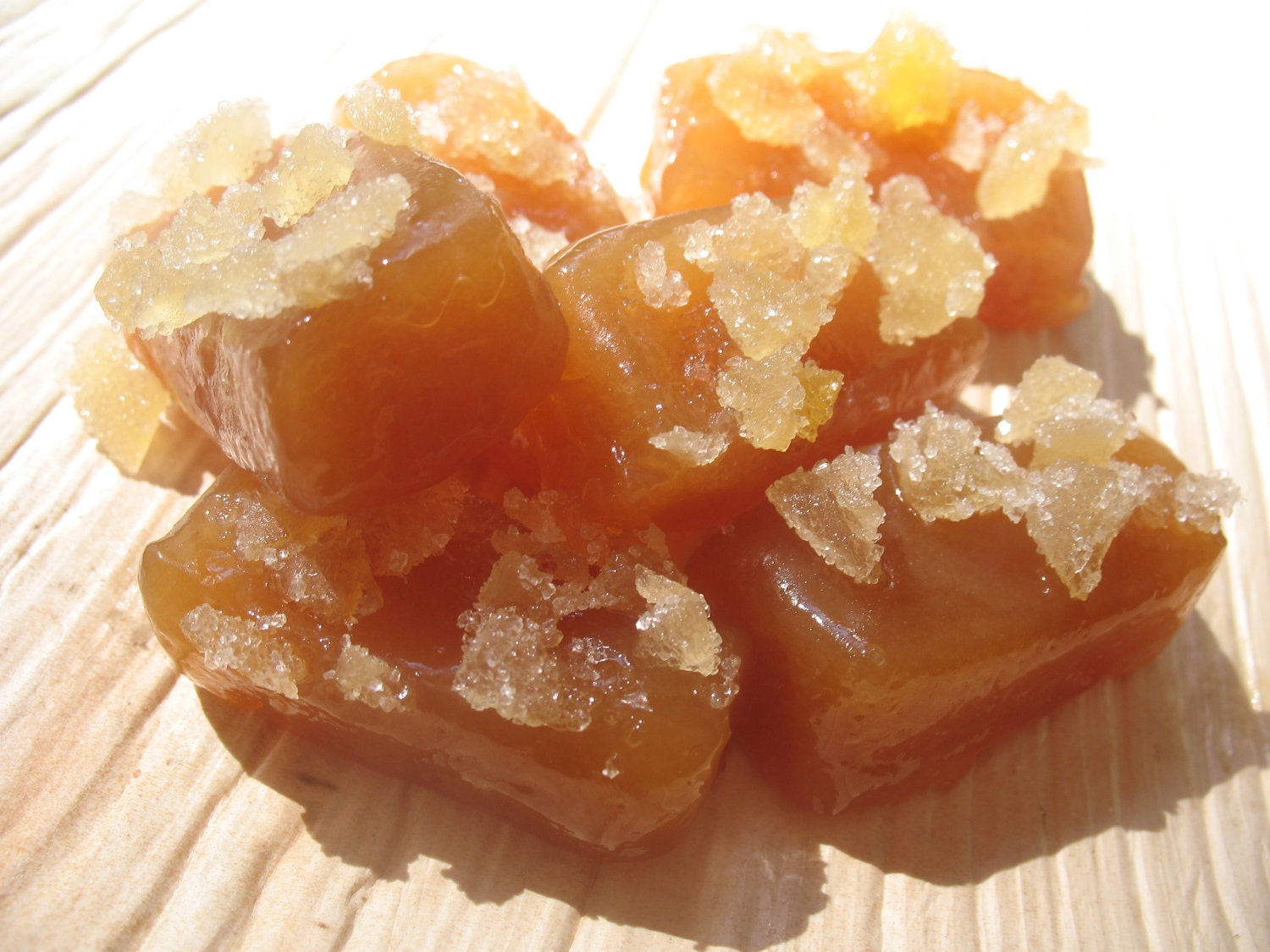 Vegan Organic Double Ginger Caramels