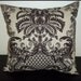 2 Pillow Covers 20 x 20 inch - Free Shipping - Decorative Home Decor Fabric Damask Brown on Tan--