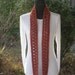 Necklace Skinny Infinity Eternity Cowl Scarf Copper Cluster Crochet MADE TO ORDER