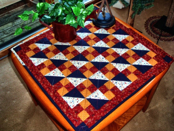 AMERICANA PATRIOTIC QUILT Memorial Day, Flag Day, 4th of July