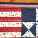 QUILT AMERICANA table runner JULY 4th, Memorial day, Flag Day, Veterans Day quilted decor