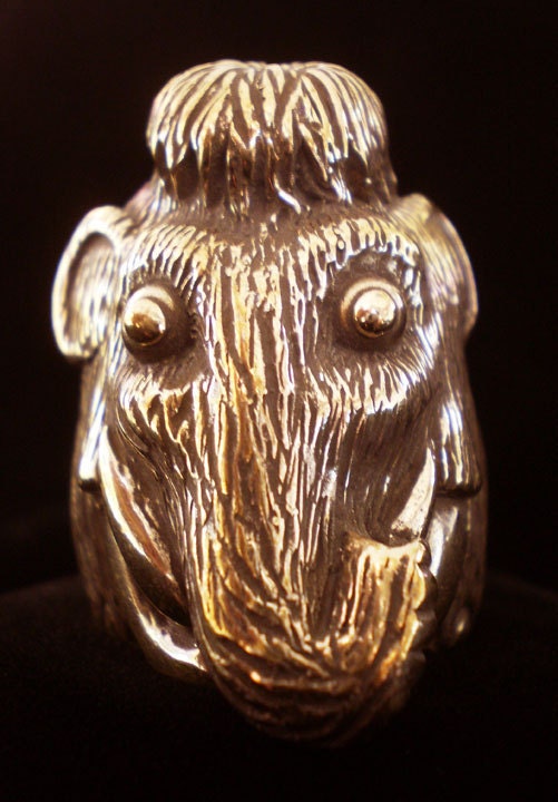 Bronze Age Willy (Oops) Woolly Mammoth in Bronze Metal Alloy