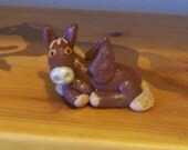 Mule Angel (polymer clay )