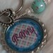 Grandma Keychain- with 9 grandchildrens names, Grandparents Day, Grandparents day gift, PERSONALIZED