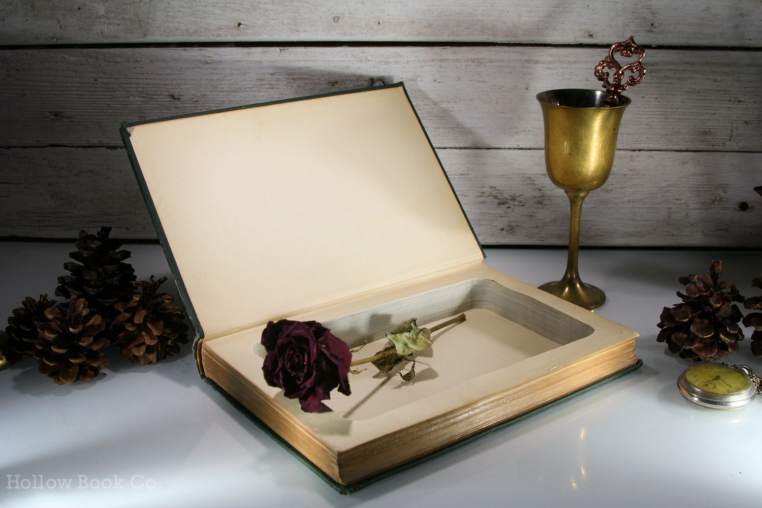 Vintage Hollow Book Safe - The Book of Knowledge - 1927