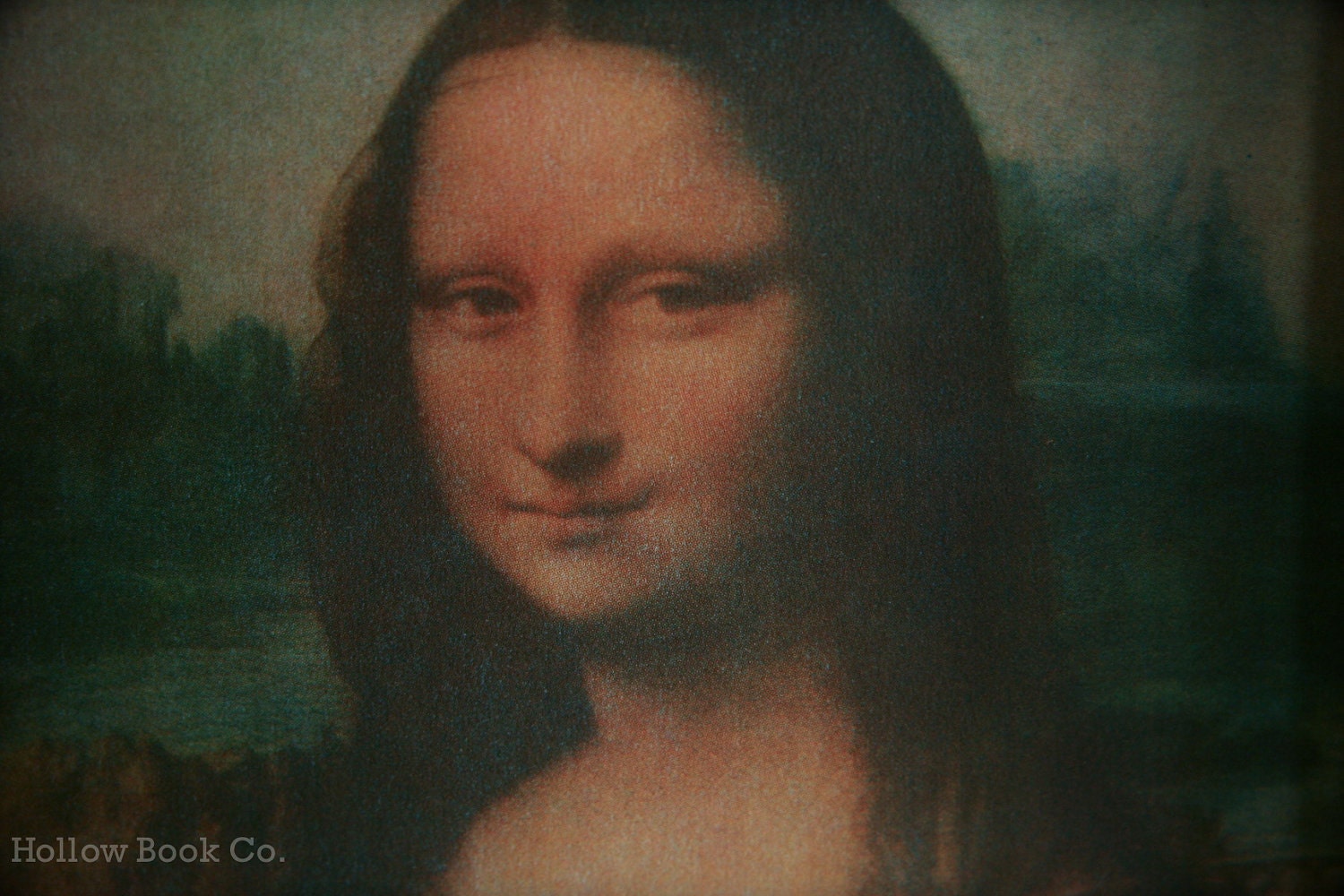 Hollow Book Safe - MONA LISA by Leonardo Da Vinci