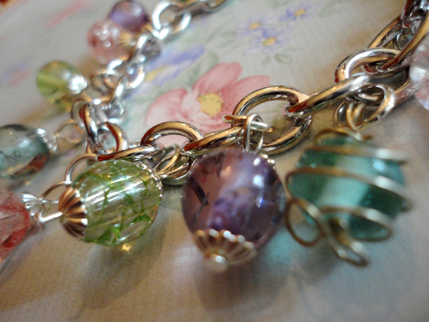 Pastel Bead Bracelet