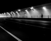 8x10 - All Roads Lead To - Surreal Photo Wall Art, City Noir, Black and White Wall Decor, Silhouette, Modern Urban Street Photo Print
