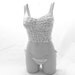 SALE Sophisticated white lingerie, camisole. Top with g strings. . perfect st valentine's day gift for her