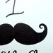 I mustache you a question- ink art