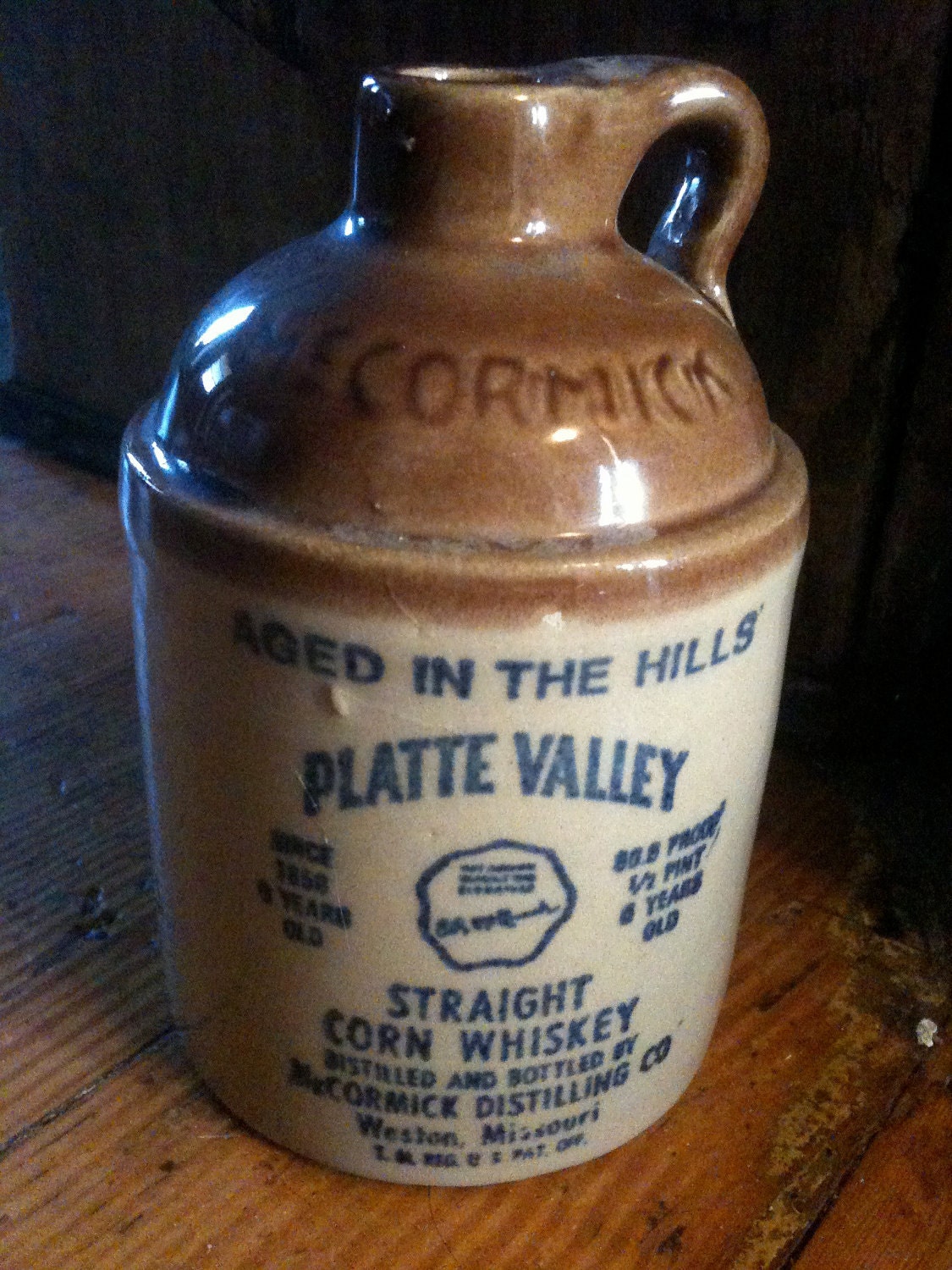 Little vintage Whiskey Jug