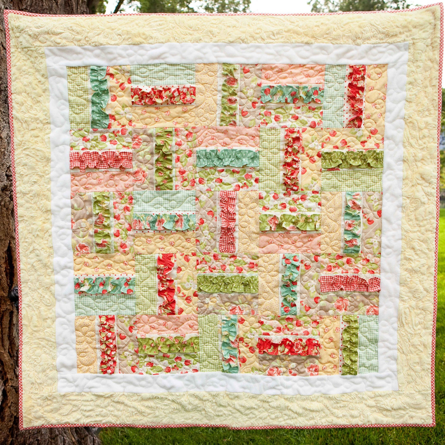 A Soft Place To Land Baby Quilt