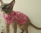 Cat wool jumper.
