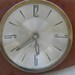 Vintage Mid Century Walnut Alarm Clock Westclox Atomic Electric