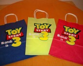 TOY STORY BIRTHDAY party favor bags or gift bags (set of 12 bags) Il_170x135