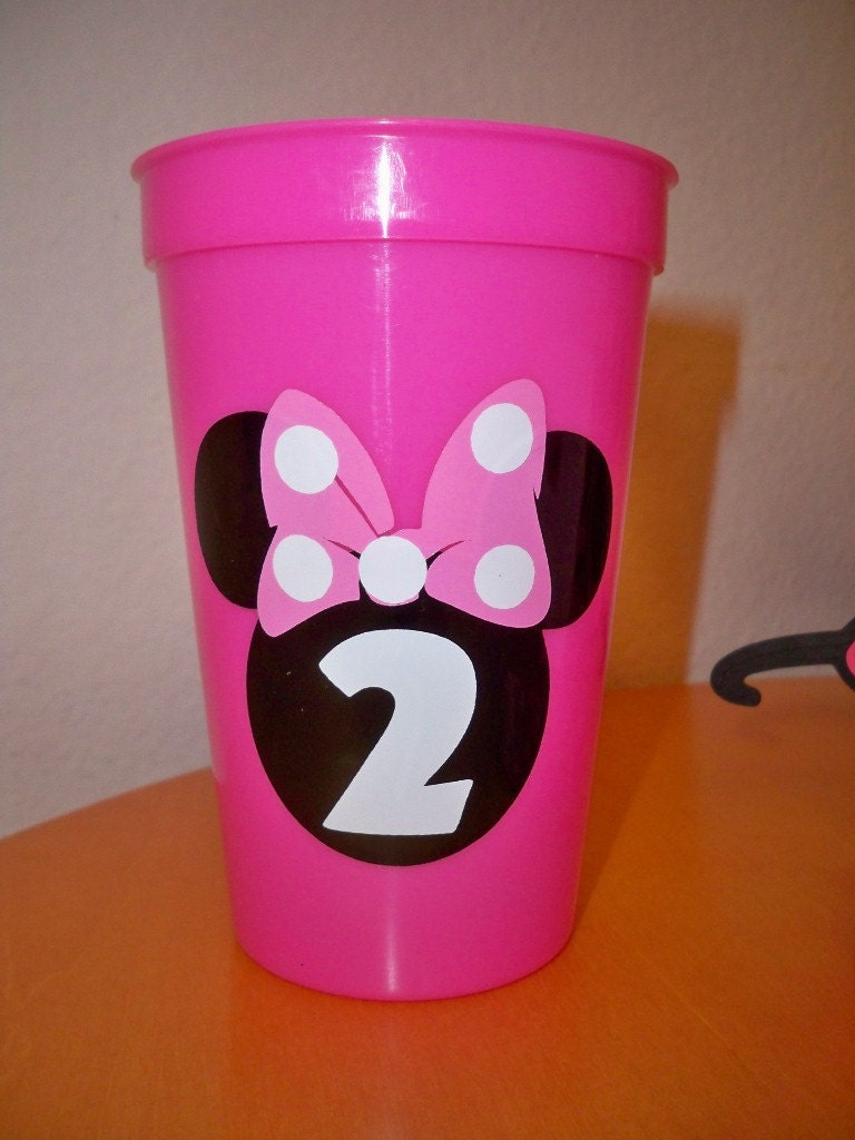 MICKEY and MINNIE BIRTHDAY party favor cups (set of 12) Il_170x135