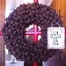 Custom Monogrammed 18 Inch Burlap Wreath