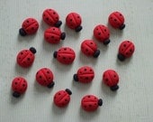 3D Ladybug Fondant Toppers Perfect for that Special Occasion - Wedding, Birthday, Baptismal