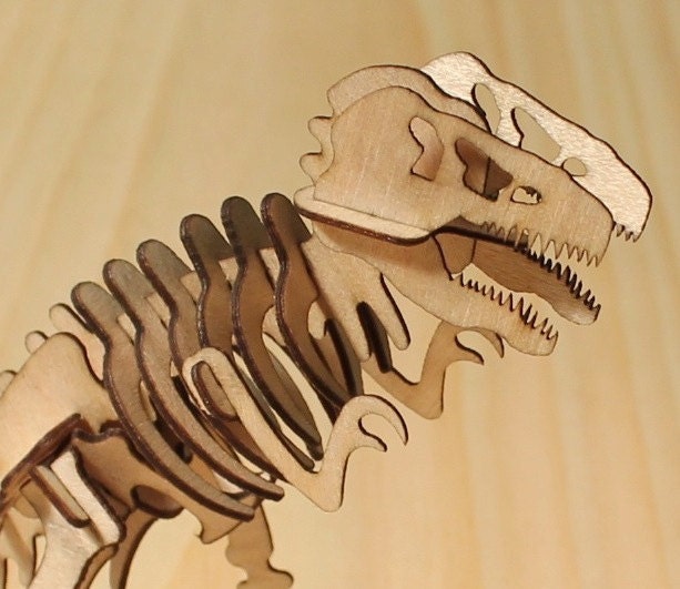 Tiny Wooden T-Rex Kit