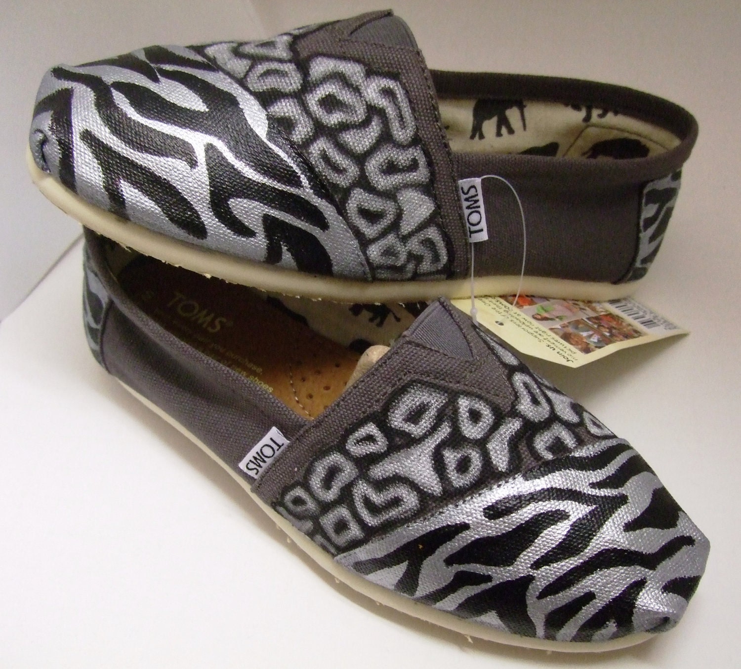 Custom painted TOMS Shoes
